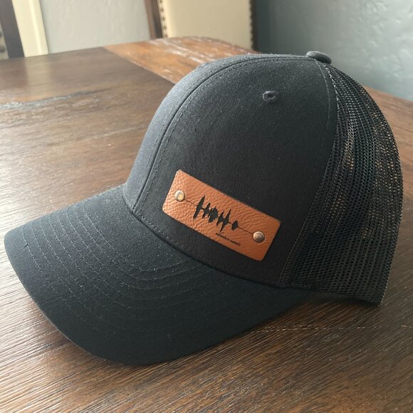 Adventure Awaits Soundwave Black Snapback Trucker Hat - Picture 2 of 4